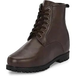 Men 3 Inch Hidden Height Increasing Casual Outdoor Boot in Eva Sole. Height Elevator Boots