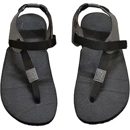 Men and Women Zivo Minimalist Hiking and Barefoot Running Sandals Grey