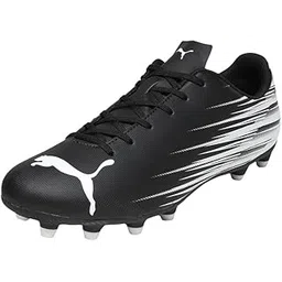 Men, ATTACANTO II FG/AG, Black-White, Football Shoe, 10UK, (10849301)