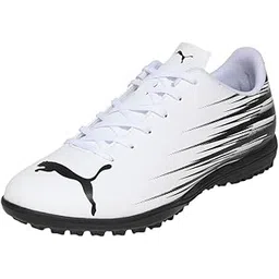 Men, ATTACANTO II TT, White-Black, Football Shoe, 9UK, (10849402)