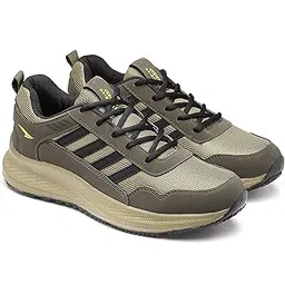Men BOSS-02 Running and Casual Wear Running Shoes with Laces, Lightweight and Comfortable Shoes for Men & Boys, Ideal for Sports, Gym, Walking, and Daily Use