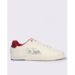 Men Brand Print Lace-Up Sneakers