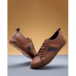 Men Brand Stripe Martinez 3.0 Lace-Up Sneakers