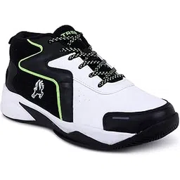 Men Busky Lace-Ups Basketball Shoes |Cultured Round-Toe Shape & Cushioning Technology