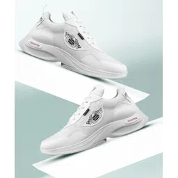 Men Casual Shoe (White) Training & Gym Shoes For Men
