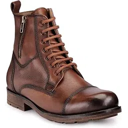 Men Chelsea Mid Top Boots Perfect for Casual, Parties & Special Occasions Comfort, Durable Genuine Leather Boot Shoes | SH_MJ_31_P