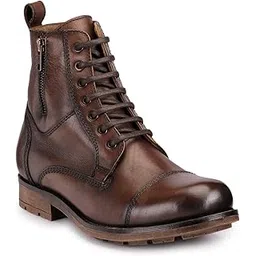 Men Chelsea Mid Top Boots Perfect for Casual, Parties & Special Occasions Comfort, Durable Genuine Leather Boot Shoes | SH_MJ_31_P