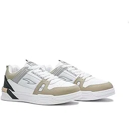 Men CHICAGO-01 Stylish Casual Mid Top Sneakers and Trendy Shoes with Laces for Men & Boys | Perfect for Wearing to Outings, and Comfortable All-Day Use, Stylish and Durable-CHICAGO-01$P