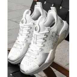 Men Colourblock Lace-Up Casual Shoes