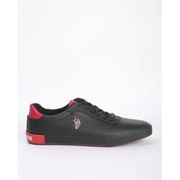 Men Colourblock Lace-Up Sneakers
