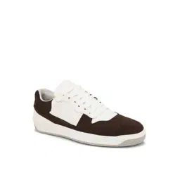 Men Colourblock Lace-Up Sneakers
