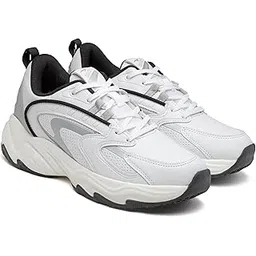 Men DOMINATOR-01 Sports and Casual Wear Running Shoe with Laces, Lightweight and Comfortable Shoes for Men & Boys, Ideal for Jogging, Gym, Sports, Daily Use, and Durable for All-Day Comfort