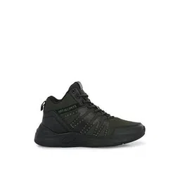 Men High-Tops Lace-Up Sneakers