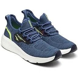 Men HIGHWAY-02 Running and Casual wear Running Shoes with Laces, Lightweight and Comfortable Shoes with Upper Fabric and Phylon Sole for Men & Boys