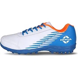 Men Hook 2.0 Synthetic Leather | Cricket Shoes for Men | PVC Outsole with Die-Cut Soft NR EVA Sockliner for Sports