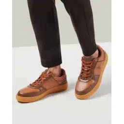 Men Jaxon Retro Court Lace-Up Sneakers