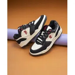 Men Knitted Lace-Fastening Sneakers with Round Toes