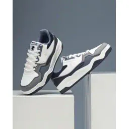 Men Knitted Lace-Fastening Sneakers with Round Toes