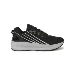 Men Knitted Lace-Up Running Shoes