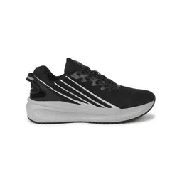 Men Knitted Lace-Up Running Shoes