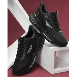 Men Knitted Running Sports Shoes with Lace Fastening