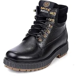 Men Lace Up Boots