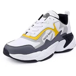Men Lace Up Running Shoes