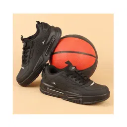 Men Lace-Up Sneakers with Synthetic Upper