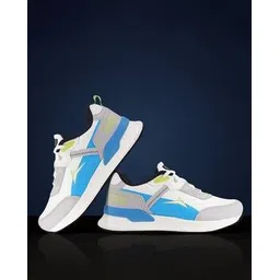 Men Lace-Up Sneakers with Tweed Upper