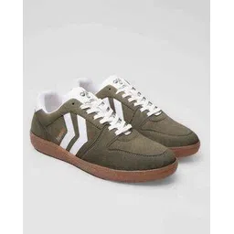 Men Low-Top Lace-Up Casual Shoes