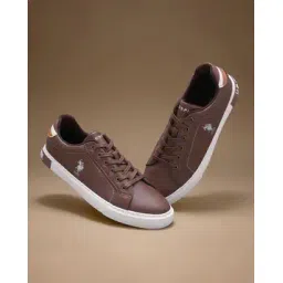 Men Low-Top Lace-Up Sneakers 