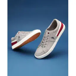 Men Low-Top Lace-Up Sneakers 