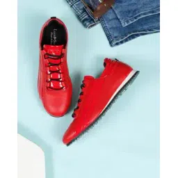 Men Low-Top Lace-Up Sneakers