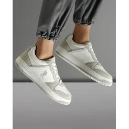 Men Low-Top Lace-Up Sneakers