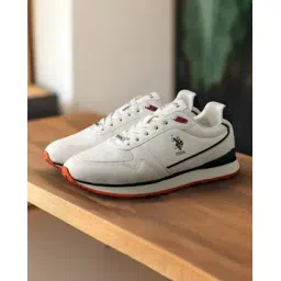 Men Low-Top Lace-Up Sneakers