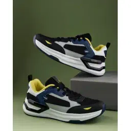 Men Mid-Top Lace-Up Sneakers