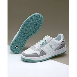 Men Patterned Low-Top Lace-Up Sneakers