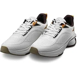 Men POWERPLAY-01 Running and Casual wear Running Shoes with Laces, Lightweight and Comfortable Shoes with Upper Fabric and Phylon Sole for Men & Boys