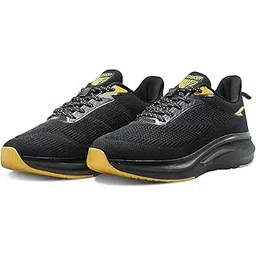 Men POWERPLAY-03 Running and Casual wear Walking Shoes with Laces, Lightweight and Comfortable Shoes with Upper Fabric for Men & Boys