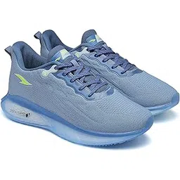 Men POWERPLAY-06 Running and Casual wear Running Shoes with Laces, Lightweight and Comfortable Shoes with Upper mesh Fabric and Crystal Cushion Technology for Men & Boys