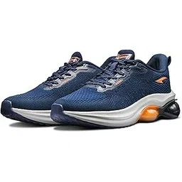 Men POWERPLAY-08 Running and Casual wear Running Shoes with Laces, Lightweight and Comfortable Shoes with Upper Fabric and Phylon Sole for Men & Boys