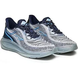 Men POWERPLAY-17 Running and Casual wear Running Shoes with Laces, Lightweight and Comfortable Shoes with Upper Fabric and Phylon Sole for Men & Boys