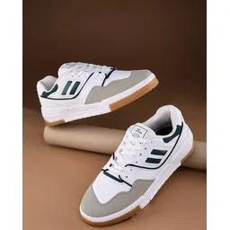 Men Round-Toe Casual Shoes with Lace Fastening