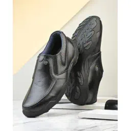 Men Round-Toe Lace-Up Casual Shoes