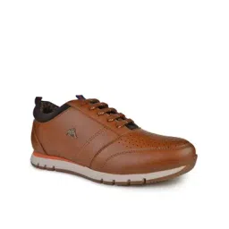 Men Round-Toe Lace-Up Casual Shoes