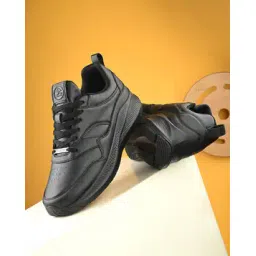 Men Round-Toe Lace-Up Running Shoes