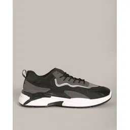 Men Round-Toe Lace-Up Sneakers