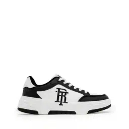 Men Round-Toe Lace-Up Sneakers