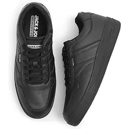 Men Solid Black Casual Shoes