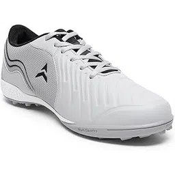 Men Streamline Turf Football Shoes (Grey, UK Footwear Size System, Adult, Men, Numeric, Medium, 7)